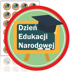 Naklejka dzień Edukacji Narodowej